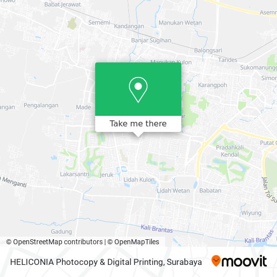 HELICONIA Photocopy & Digital Printing map