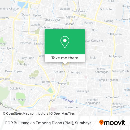 GOR Bulutangkis Embong Ploso (PMI) map