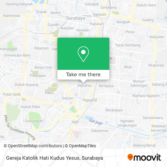 Gereja Katolik Hati Kudus Yesus map