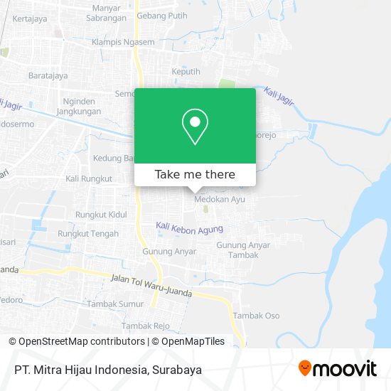 PT. Mitra Hijau Indonesia map