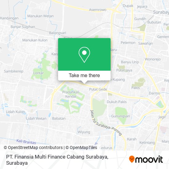 PT. Finansia Multi Finance Cabang Surabaya map