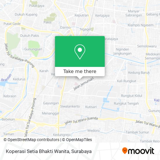 Koperasi Setia Bhakti Wanita map