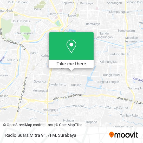 Radio Suara Mitra 91.7FM map