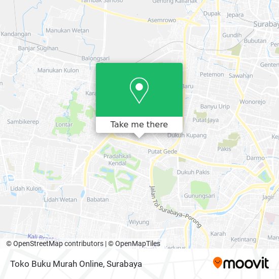Toko Buku Murah Online map