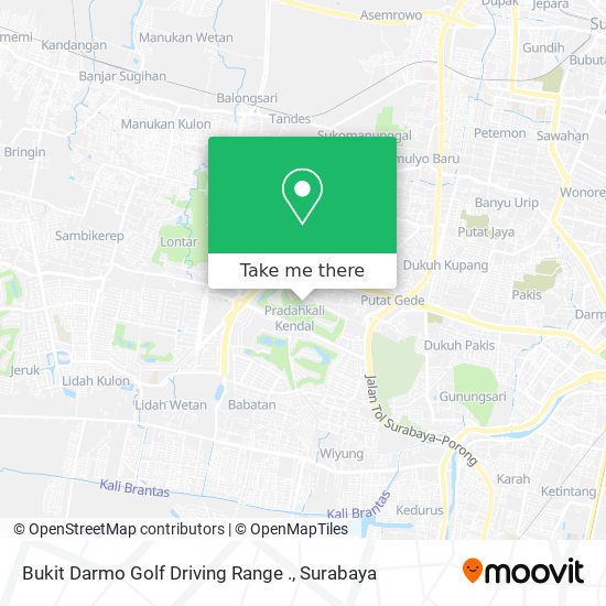Bukit Darmo Golf  Driving Range . map