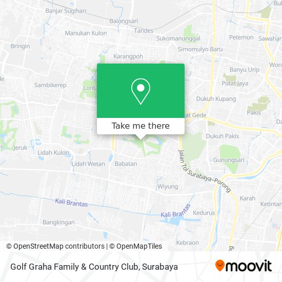 Golf Graha Family & Country Club map