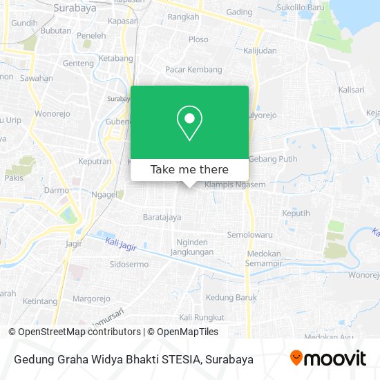 Gedung Graha Widya Bhakti STESIA map