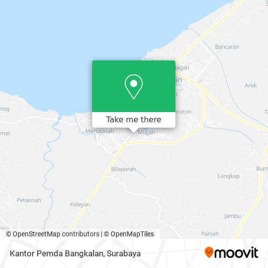 Kantor Pemda Bangkalan map