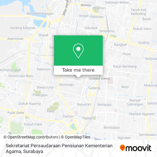 Sekretariat Persaudaraan Pensiunan Kementerian Agama map