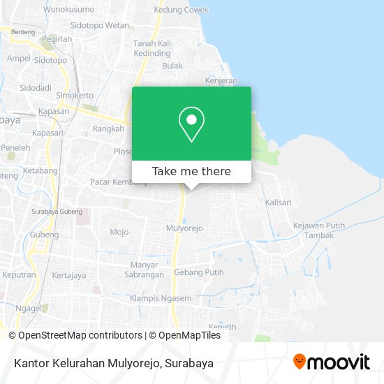 Kantor Kelurahan Mulyorejo map