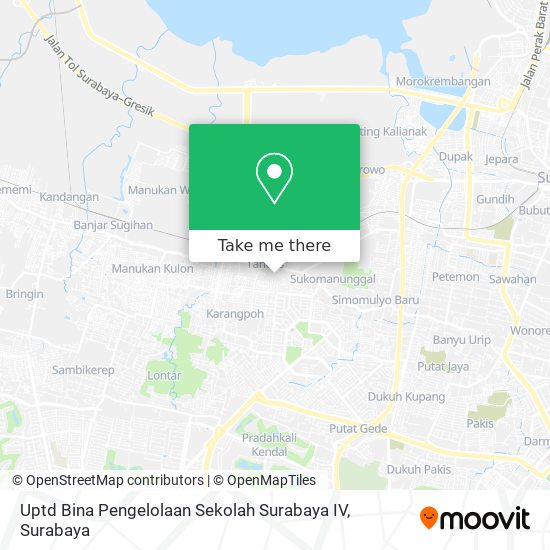 Uptd Bina Pengelolaan Sekolah Surabaya IV map