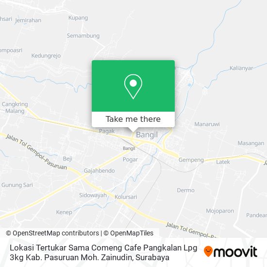 Lokasi Tertukar Sama Comeng Cafe Pangkalan Lpg 3kg Kab. Pasuruan Moh. Zainudin map