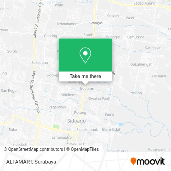 ALFAMART map