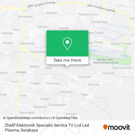 Zhafif Elektronik Specialis Service TV Lcd Led Plasma map