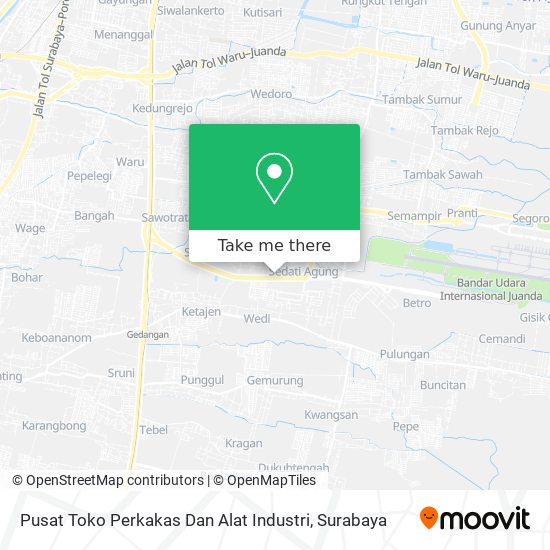 Pusat Toko Perkakas Dan Alat Industri map
