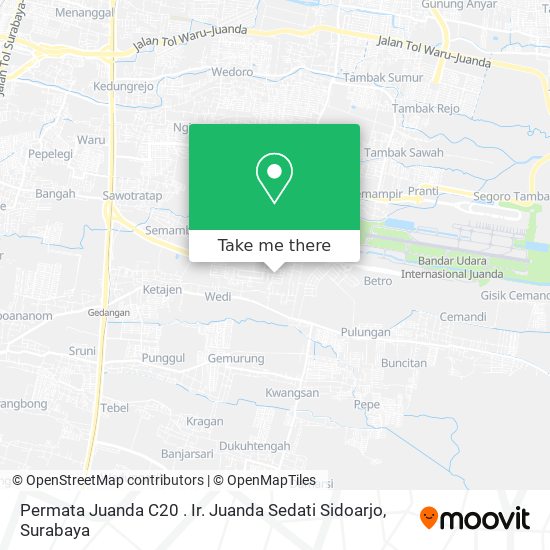 Permata Juanda C20 . Ir. Juanda Sedati Sidoarjo map