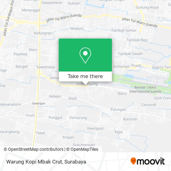 Warung Kopi Mbak Crut map