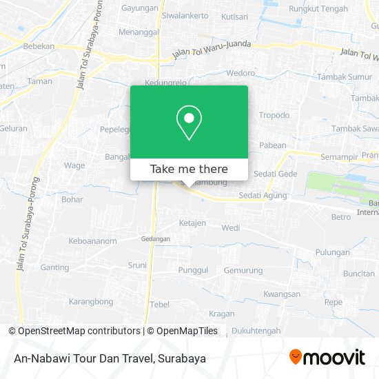 An-Nabawi Tour Dan Travel map