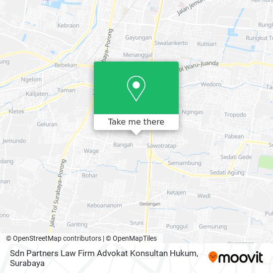 Sdn Partners Law Firm Advokat Konsultan Hukum map