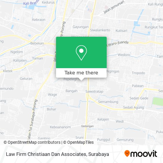 Law Firm Christiaan Dan Associates map