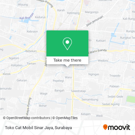 Toko Cat Mobil Sinar Jaya map