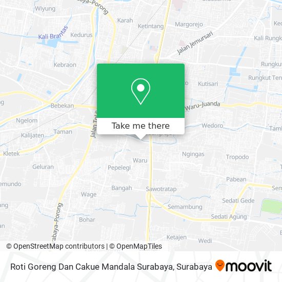 Roti Goreng Dan Cakue Mandala Surabaya map