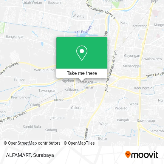 ALFAMART map