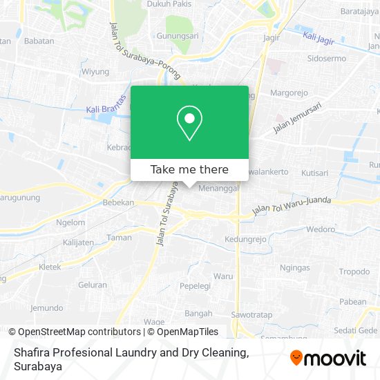 Shafira Profesional Laundry and Dry Cleaning map