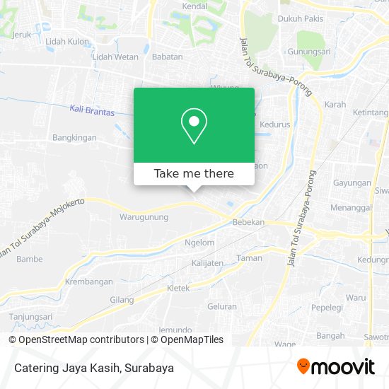 Catering Jaya Kasih map