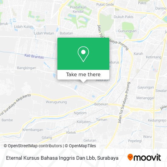 Eternal Kursus Bahasa Inggris Dan Lbb map