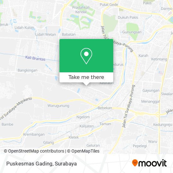 Puskesmas Gading map