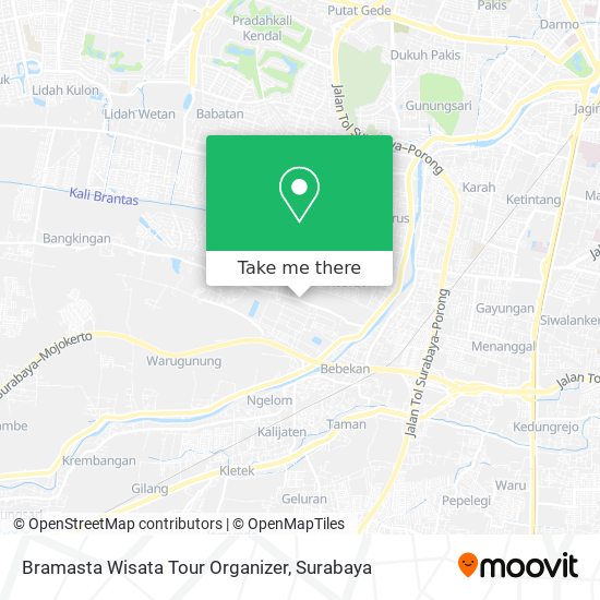 Bramasta Wisata Tour Organizer map