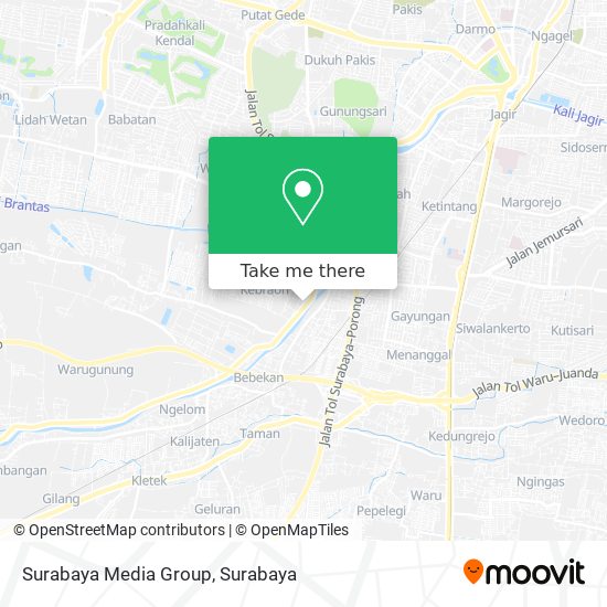 Surabaya Media Group map