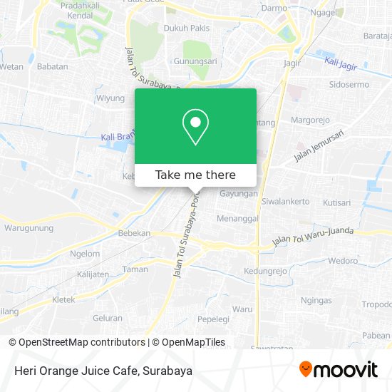 Heri Orange Juice Cafe map