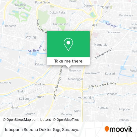 Isticparin Supono Dokter Gigi map