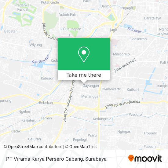PT Virama Karya Persero Cabang map
