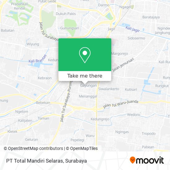 PT Total Mandiri Selaras map