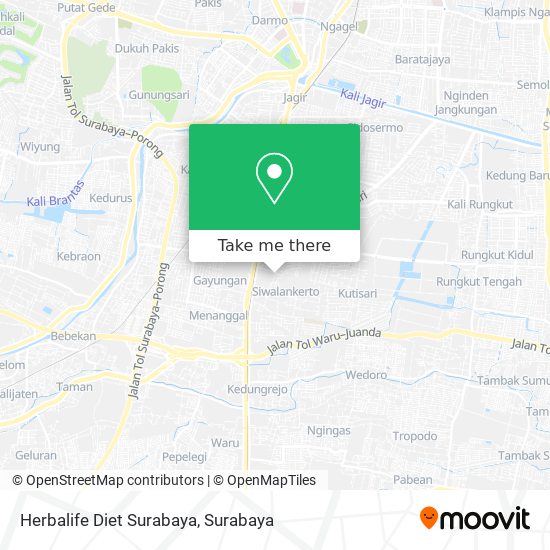 Herbalife Diet Surabaya map