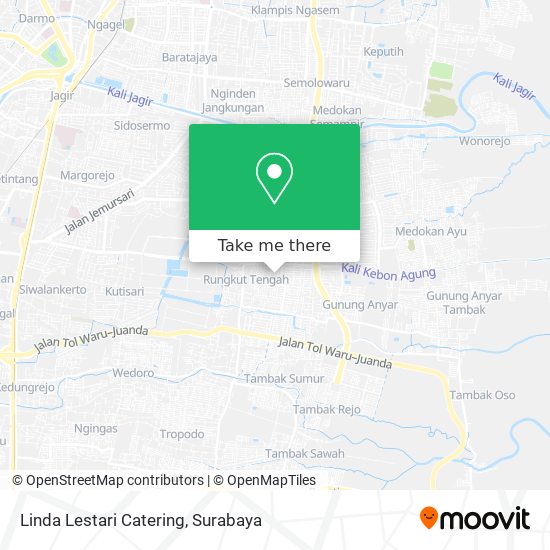 Linda Lestari Catering map