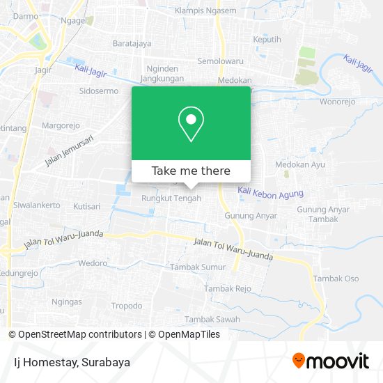 Ij Homestay map