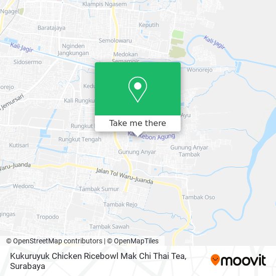 Kukuruyuk Chicken Ricebowl Mak Chi Thai Tea map