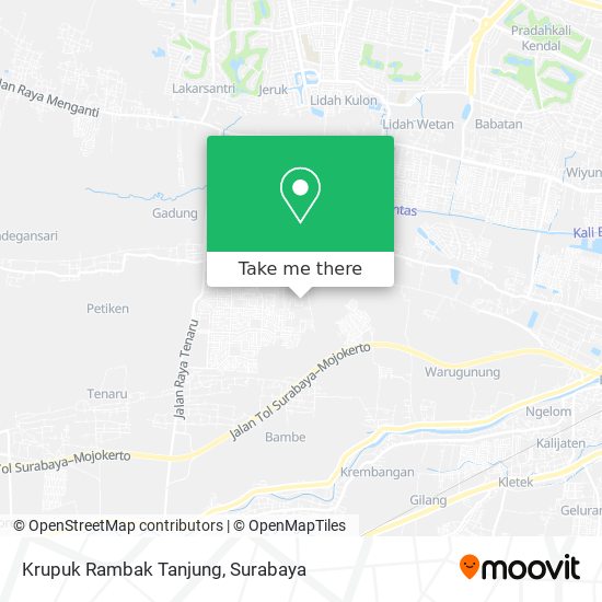 Krupuk Rambak Tanjung map