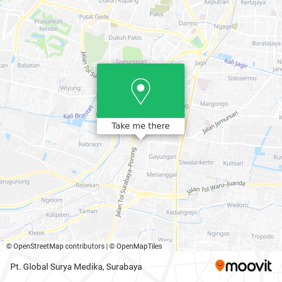 Pt. Global Surya Medika map