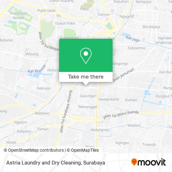 Astria Laundry and Dry Cleaning map