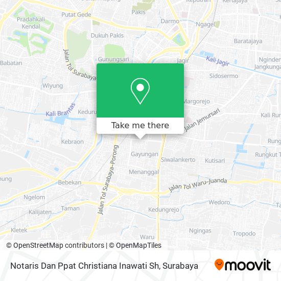 Notaris Dan Ppat Christiana Inawati Sh map
