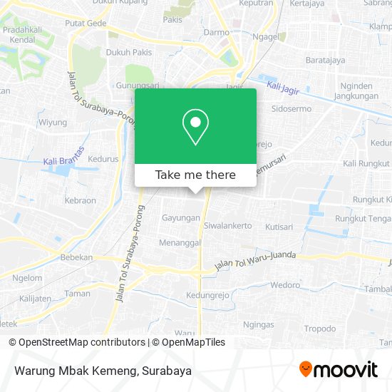 Warung Mbak Kemeng map