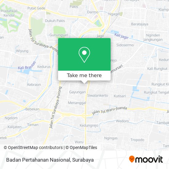 Badan Pertahanan Nasional map