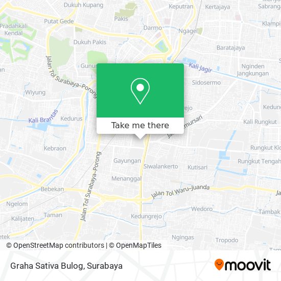 Graha Sativa Bulog map