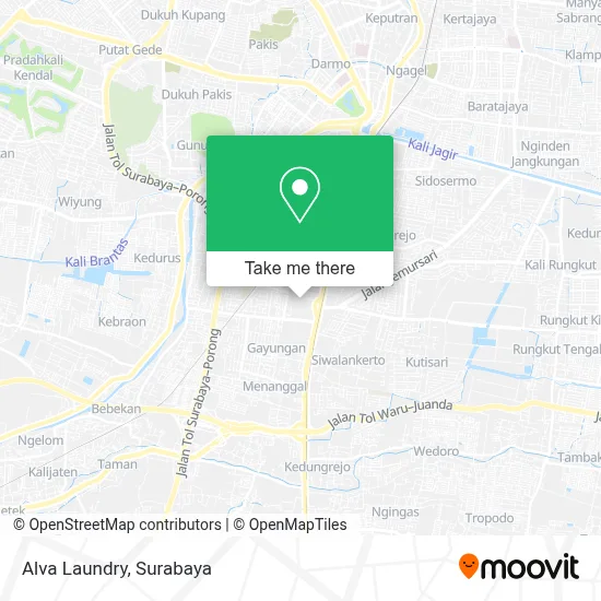 Alva Laundry map