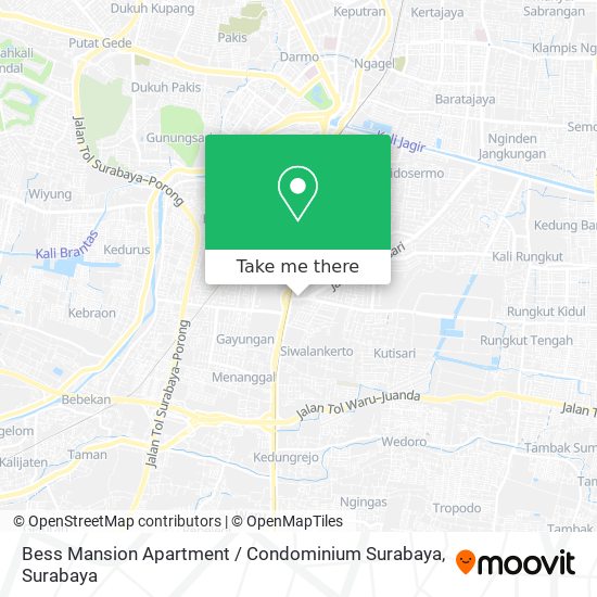 Bess Mansion Apartment / Condominium Surabaya map